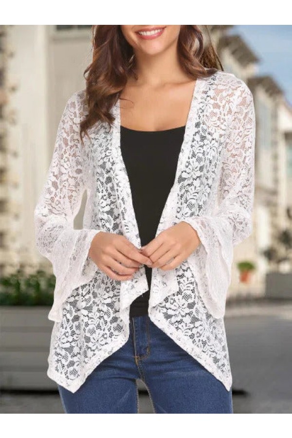 Floral Lace Vacation Cardigan