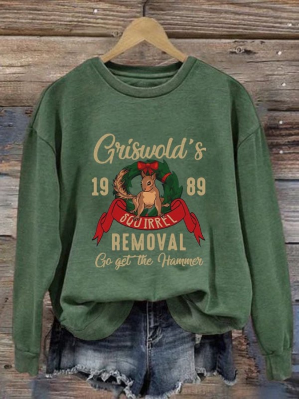 Women's Christmas Vacation Retro Griswold Casual Sweatshirt