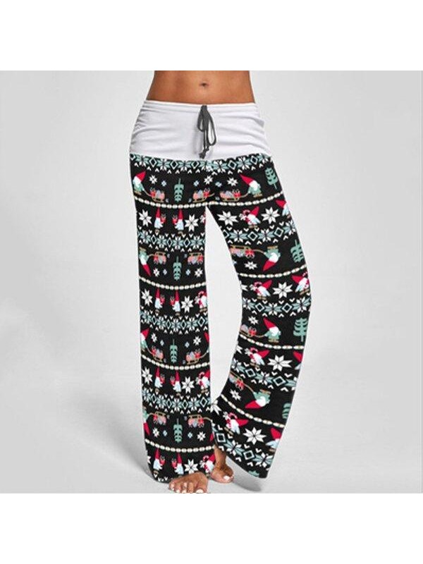 Women's Christmas Printed Yoga Casual Pants