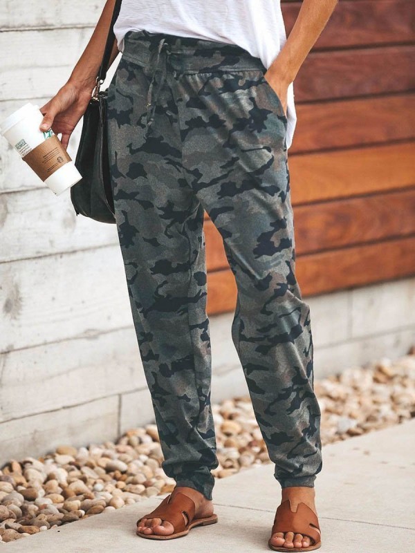 Fashion Camouflage Slim Casual Comfy Pants