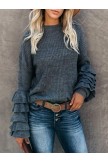 Casual Long Sleeve plus size Sweater