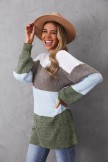 Long Sleeve loose Striped Casual Sweater