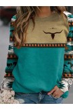 Fashion Print LongSleeve Sweatshirt