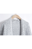 Casual Pockets Knitted Cardigan