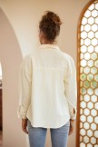 Solid Color Corduroy Long Sleeve Shirt