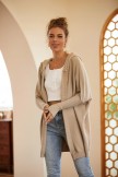 Solid Color Casual Loose Knitted Cardigan